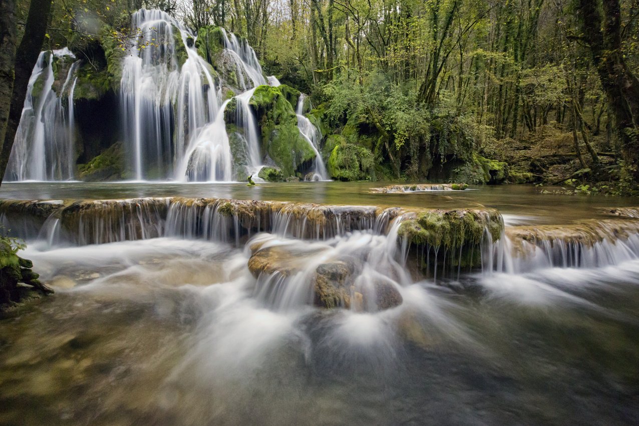 Waterfalls in the Nature